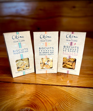 Okina Savoury biscuits - On the Pigs Back