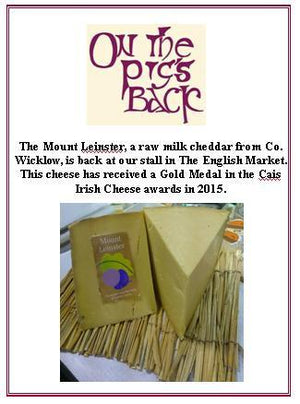 Mount Leinster Raw Cheddar Cheese
