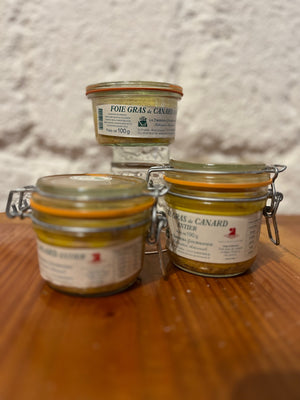 Foie Gras De Canard Entier, Duck Foie Gras jars - On the Pigs Back