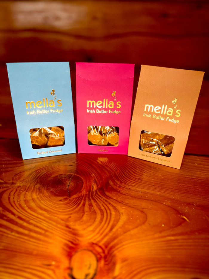 Mellas Fudge Selection