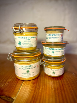 Foie Gras De Canard Entier, Duck Foie Gras jars