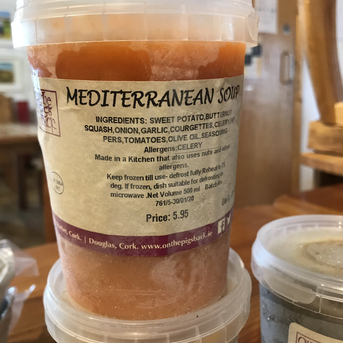Mediterranean Vegetable Soup 500Ml (Frozen)