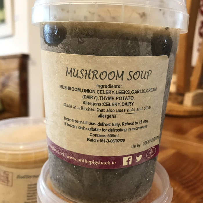 Cream of Mushroom Soup (Frozen)