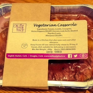 Mediterranean Vegetable Casserole (Frozen) - On the Pigs Back